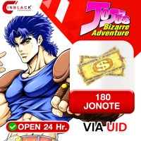 JoJo's Bizarre Adventure : GS - 180 JONOTE - Top up UID By Inblackm Open 24 hr.