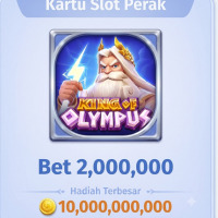 Higgs Domino Kartu Slot Perak King Of Olympus - Free Spin ~ PENGIRIMAN CEPAT!!!