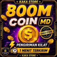 800M Koin MD - HGI or HDI - Pengiriman KILAT 1 Menit