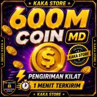 600M Koin MD - HGI or HDI - Pengiriman KILAT 1 Menit