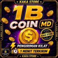 1B Koin MD - HGI or HDI - Pengiriman KILAT 1 Menit