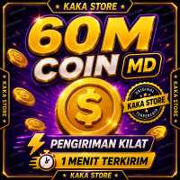60M Koin MD - HGI or HDI - Pengiriman KILAT 1 Menit