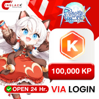 Ragnarok Zero: Global - 100000 KP  Top up via LOGIN By Inblackm Open 24 hr.
