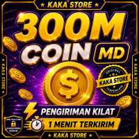 300M Koin MD - HGI or HDI - Pengiriman KILAT 1 Menit