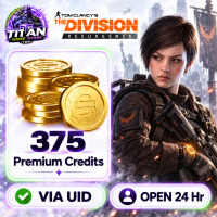 The Division Resurgence (GL) - 375 Premium Credits - Open 24 hr - UID