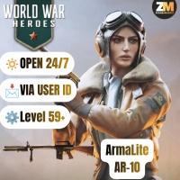 ‎[WEAPONS] War War Heroes (VVVVH WW II) — ArmaLite AR-10 (Level 59+) — Fast Delivery — Open 24/7 — Via UID by ZeanaBMarket