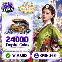 [FOR ALL ID] Age of Empires Mobile (GL) - 24000 Empire Coins - Fast Delivery-Open 24 hr - UID