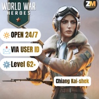 [WEAPONS] War War Heroes (VVVVH WW II) —  Chiang Kai-shek  (Required account level 62+) — Fast Delivery — Open 24/7 — Via UID by ZeanaBMarket ‎
