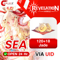 Revelation M (SEA) - 120+18 Jade Top up UID By Inblackm Open 24 hr.
