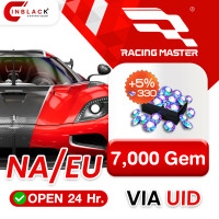 Racing Master (NA/EU) - 7000 Gem - Top up UID by Inblackm open 24 hr.