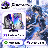 Punishing: Gray Raven {Android} - 71 Rainbow Cards - FAST DELIVERY-Open 24 hr - UID