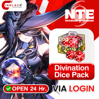 Neverness to Everness - NTE - Divination Dice Pack  14.99$ Top up Via LOGIN By Inblackm Open 24 hr.