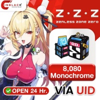 Zenless Zone Zero (GL) - 6480+1600 Monochrome Top up UID By Inblack Open 24 hr.