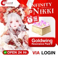 Infinity Nikki - Goldwing Resonance Pack V (6.99$) Top up via LOGIN By Inblack Open 24 hr.