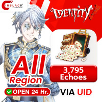 [INSTANT] Identity V (GL) - 3,795 Echoes (690+69 ×5) - Top up UID By Inblackm Open 24 hr.