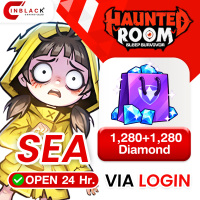 Haunted Room: Sleep Survivor (SEA) - 1280+1280 Diamond (First Time Limit) 19.99$ Top up Web Shop LOGIN By Inblackm Open 24 hr.