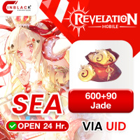 Revelation M (SEA) - 600 + 90 Jade Top up UID By Inblackm Open 24 hr.