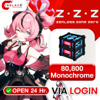 Zenless Zone Zero - 80800 Monochrome ( 6480+1600 X 10 ) - 999.99$ Top up via LOGIN By Inblack Open 24 hr
