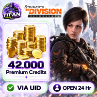 The Division Resurgence (GL) - 42000 (8400 X 5 ) Premium Credits - Open 24 hr - UID