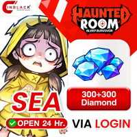 Haunted Room: Sleep Survivor (SEA) - 300+300 Diamond (First Time Limit) 4.99$ Top up Web Shop LOGIN By Inblackm Open 24 hr.