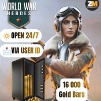 ‎[GOLD] War War Heroes (VVVVH WW II) — 16000 Gold Bars (Any level) — Fast Delivery — Open 24/7 — Via UID by ZeanaBMarket