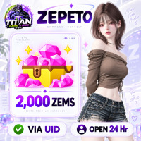 Zepeto(Global) - 2000 ZEMS-FAST DELIVERY-Open 24 hr - UID