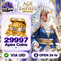 [FOR ALL ID] Age of Empires Mobile (GL) - 29,997 Apex Coins (9,999*3) - Fast Delivery-Open 24 hr - UID