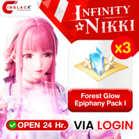 Infinity Nikki -Forest Glow Epiphany Pack I X 3   (1.49$) Top up via LOGIN By Inblack Open 24 hr.