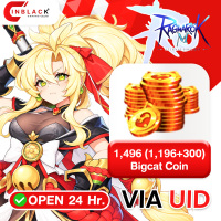 RO ETERNAL(SEA) - 1,496 (1196+300) Bigcat Coin 179.99$ Top up UID by Inblackm open 24 hr.