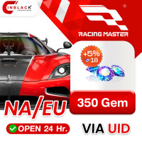 Racing Master (NA/EU) - 350	 Gem - Top up UID by Inblackm open 24 hr.