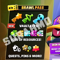 Brawl Stars - Normal Pass $9 (LOGIN METHOD) **Need Email & Verification Code to login**