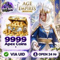 [FOR ALL ID] Age of Empires Mobile (GL) - 9999 Apex Coins - Fast Delivery-Open 24 hr - UID