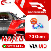 Racing Master (NA/EU) - 70 Gem - Top up UID by Inblackm open 24 hr.