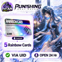 Punishing: Gray Raven {Android} - 5 Rainbow Cards - FAST DELIVERY-Open 24 hr - UID
