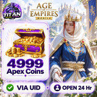 [FOR ALL ID] Age of Empires Mobile (GL) - 4999 Apex Coins - Fast Delivery-Open 24 hr - UID