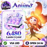 Aniimo (GL) - 6480 + 648 Lumin Crystal - Open 24 hr - UID