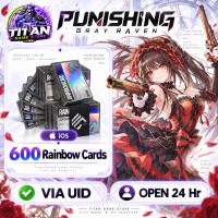 Punishing: Gray Raven {IOS} - 600 Rainbow Cards - FAST DELIVERY-Open 24 hr - UID