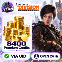 The Division Resurgence (GL) - 8400 Premium Credits - Open 24 hr - UID