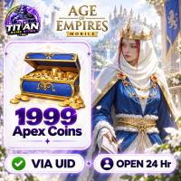 [FOR ALL ID] Age of Empires Mobile (GL) - 1999 Apex Coins - Fast Delivery-Open 24 hr - UID