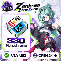 Zenless Zone Zero (GL) - 300 + 30 Monochrome - Open 24 hr - UID