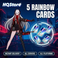 [Instant] Punishing: Gray Raven – 5 Rainbow Cards (IOS/Android) (Only UID & Server is Needed)