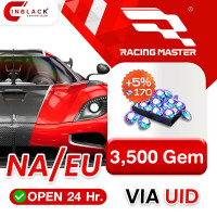 Racing Master (NA/EU) - 3500 Gem - Top up UID by Inblackm open 24 hr.