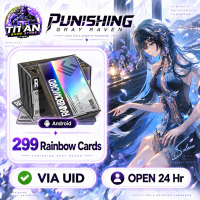 Punishing: Gray Raven {Android} - 299 Rainbow Cards - FAST DELIVERY-Open 24 hr - UID