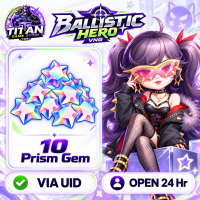Ballistic Hero VNG (SEA) - 10 Prism Gem - Open 24 hr - UID