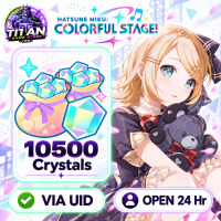 Hatsune Miku: Colorful Stage (GL) - Crystals 10500 - Open 24 hr - UID