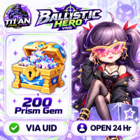 Ballistic Hero VNG (SEA) - 200 Prism Gem - Open 24 hr - UID