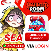 Haunted Room: Sleep Survivor (SEA) - 6480+6480 Diamond (First Time Limit) 99.99$ Top up Web Shop LOGIN By Inblackm Open 24 hr.