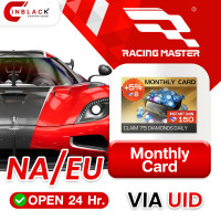 Racing Master (NA/EU) - Monthly Card - Top up UID by Inblackm open 24 hr.