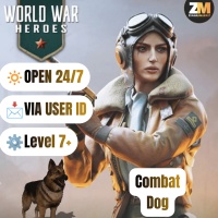 ‎[ACTIVE SKILLS] War War Heroes (VVVVH WW II) — Combat Dog (Level 7+) — Fast Delivery — Open 24/7 — Via UID by ZeanaBMarket