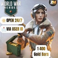 ‎[GOLD] War War Heroes (VVVVH WW II) — 1400 Gold Bars — Fast Delivery — Open 24/7 — Via UID by ZeanaBMarket